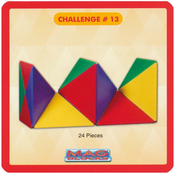 Puzzle, Magnetisch, Tangram, Geometrisch, Bunt