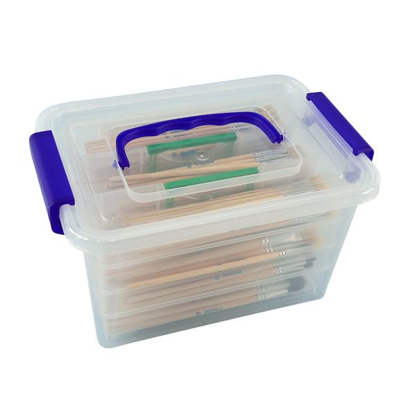 Schul- und Kindergartenbox mit 192 Pinseln verschiedener Grössen Schul- und Kindergartenbox mit 192 Pinseln verschiedener Grössen