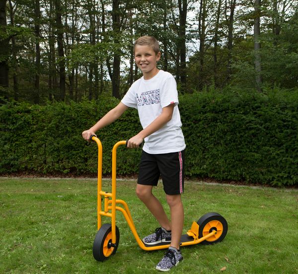 Kinderroller, Stuntroller, Gelb, Schwarz, Shorts