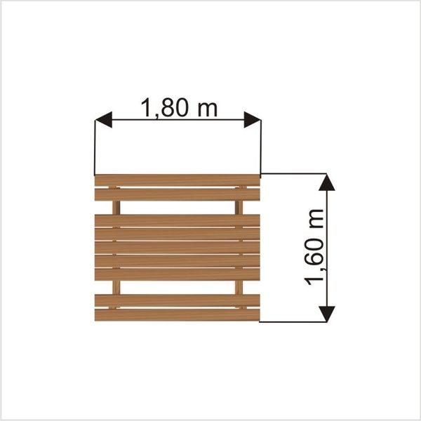 Tisch-Bank-Garnitur, aus Lärchenholz Tisch-Bank-Garnitur, aus Lärchenholz