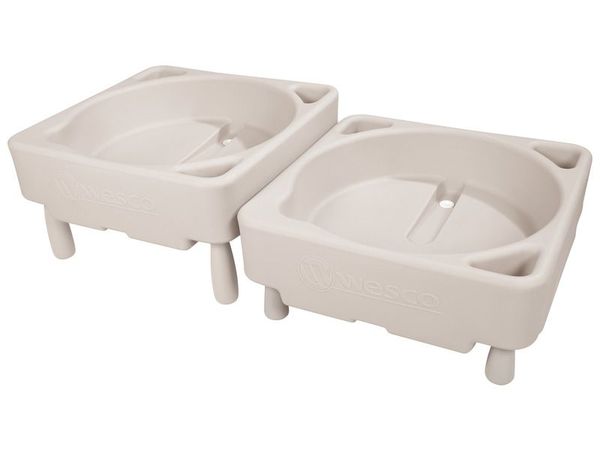 Grosser Sand- und Wasser-Spieltisch - 2er-Set, in verschiedenen Höhen und Farben