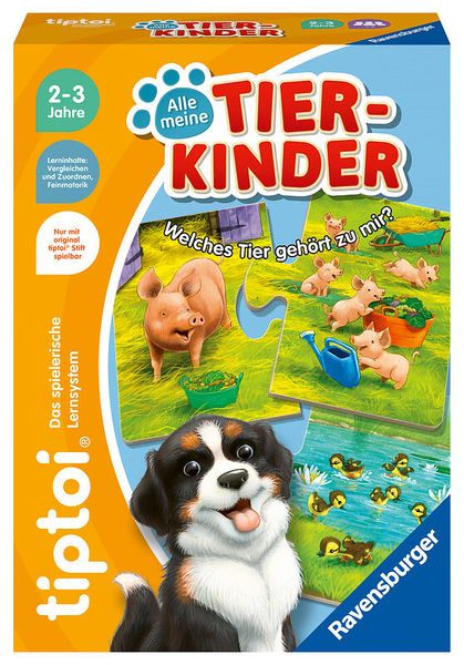RAVENSBURGER KiGa-tiptoi®-Vorschulset, von 2 bis 5 Jahre RAVENSBURGER KiGa-tiptoi®-Vorschulset, von 2 bis 5 Jahre