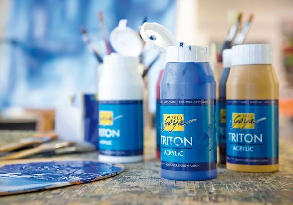 KREUL SOLO GOYA Triton Power Pack Acrylfarbe, 8 x 750 ml