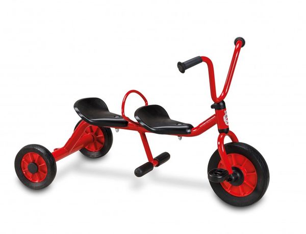 Dreirad, Kindertrike, Rot, Schwarz, Wirbeltrike