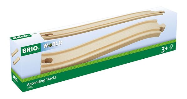 BRIO Rampengleise (N), 2 Teile, ab 3 Jahre