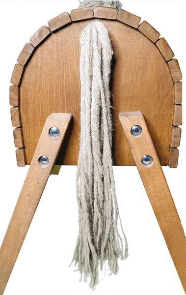 kiosk, hammock?, wind?, wooden, rope, sling, swing, arc?