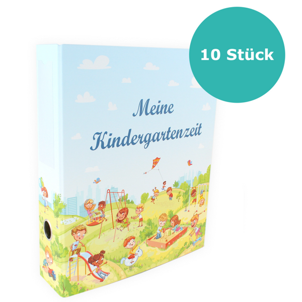 10er Set Kindergarten Portfolio-Ordner - Meine Kindergartenzeit 10er Set Kindergarten Portfolio-Ordner - Meine Kindergartenzeit