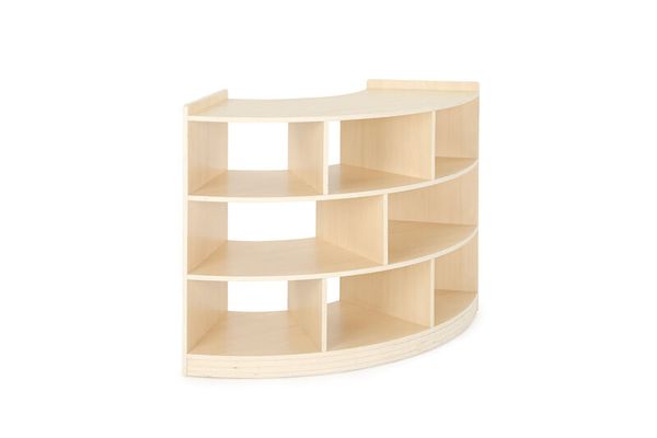 regal, holz, gewölbt, curved, regalboden