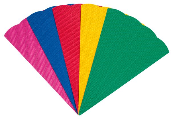 FOLIA Geschwister-Schultüten-Rohlinge, eckig, aus Wellpappe, 41 cm, 5 Stück, Farbe wählbar (SONDERANGEBOT)