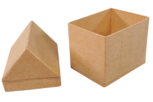 Pyramide, Zement, Pyramidenform, Schachtel, Kleine Box