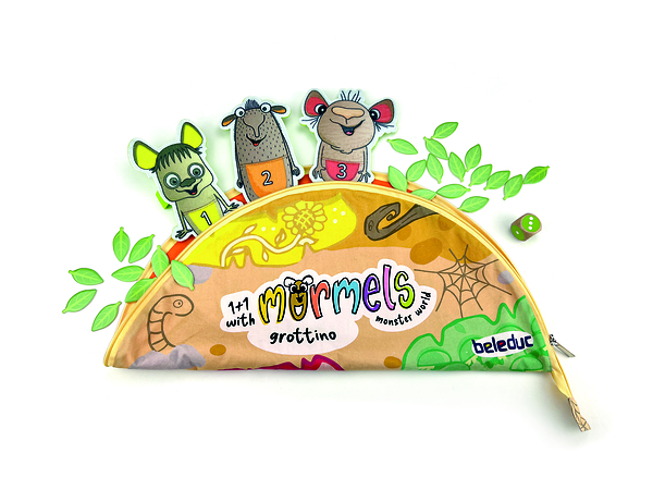 Mormels "Grottino" - Zählen lernen mit Mormels-Handfiguren Mormels "Grottino" - Zählen lernen mit Mormels-Handfiguren