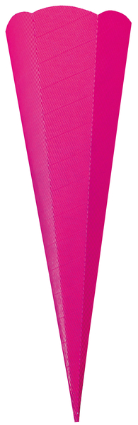 Schultüten-Rohlinge, eckig, aus E-Wellpappe, 68 cm, 5er Set, farbig sortiert Schultüten-Rohlinge, eckig, aus E-Wellpappe, 68 cm, 5er Set, farbig sortiert