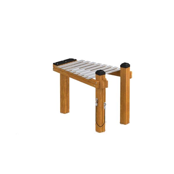 holz, Metall, Holzkonstruktion, Xylophon, Becken?