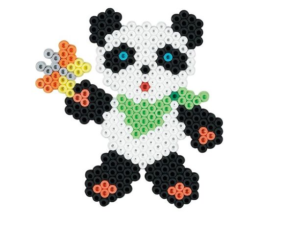 Große Stiftplatten 4er Set für Midi Bügelperlen (Ø 5 mm)