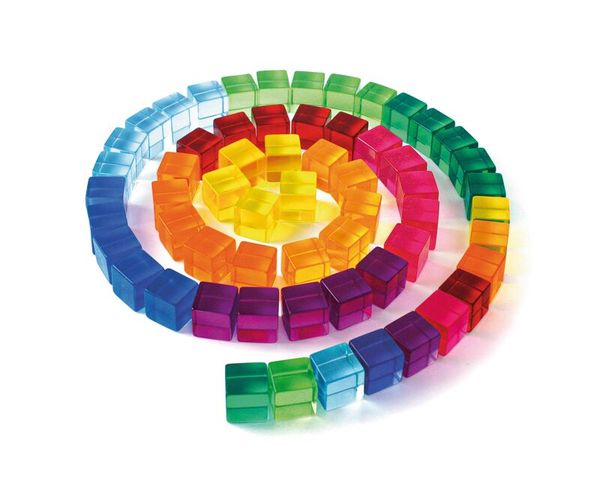 BAUSPIEL Lichtbausteine aus Acryl, 100 Stück BAUSPIEL Lichtbausteine aus Acryl, 100 Stück