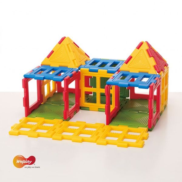 Konstruktionsspielzeug, Bausteine, Puzzlespiel, Bausatz, Farbwechsel