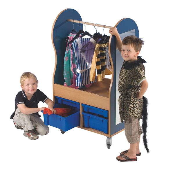 Kleiderstange, Kleiderschrank, Aufbewahrungsbox, Rollcontainer, Kinderkleidung