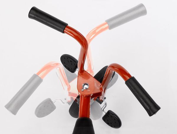 Fitness bike, Ergometer, Kernrad, Schwarz, Rot