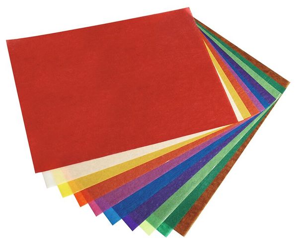 FOLIA Transparentpapier 50x70 cm, 42 g/qm, Mischpackung, 100 Bogen