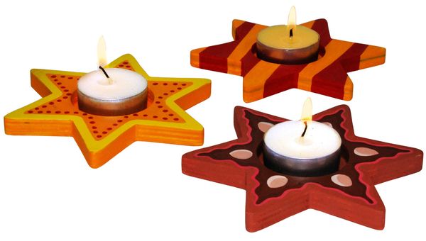 Teelichthalter "Stern", 3er Set Teelichthalter "Stern", 3er Set