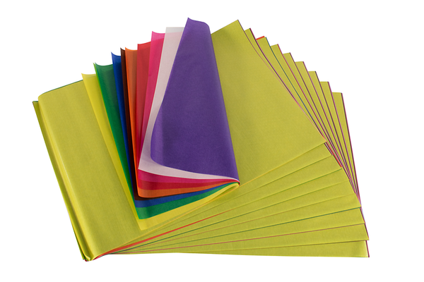FOLIA Transparentpapier 50x70 cm, 42 g/qm, Mischpackung, 100 Bogen