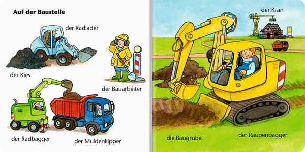 RAVENSBURGER MINISTEPS: Meine ersten Wörter, 12-36 Monate, 6 kleine Bücher