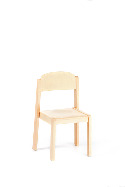 Kindergartenstuhl, stapelbar, Sitzhöhe 35 cm