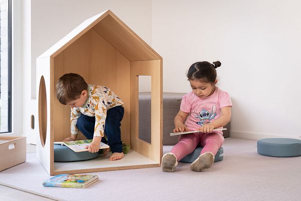 Kinderzimmer, Spielhaus, Holzhaus, Spielzeug, Kinder