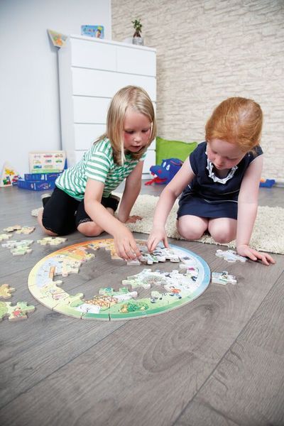 puzzle, jigsaw, spielzeug, kinder, bodenbelag