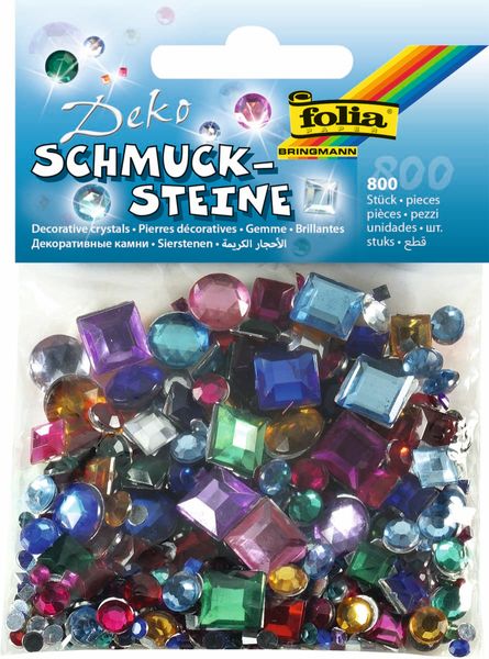 FOLIA Schmucksteine Set 1 (1800 Stück)