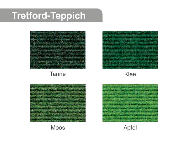 TRETFORD Teppich rund gekettelt, 250 cm, diverse Farben TRETFORD Teppich rund gekettelt, 250 cm, diverse Farben