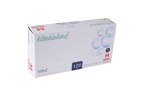 Einweghandschuhe, Nitril, Latexfrei, 100 Stück, Schwarz?