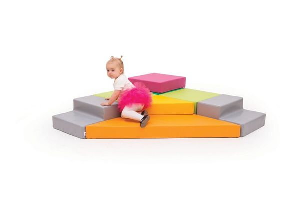 Schaumstoffsteine-Set für Kleinkinder, 8 Elemente