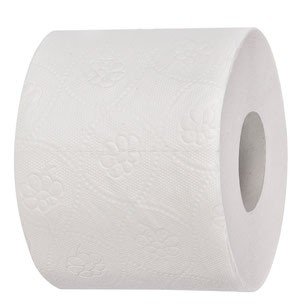 Toilettenpapier, Papierrolle, WC-Papier, Rollenformat, einzeln