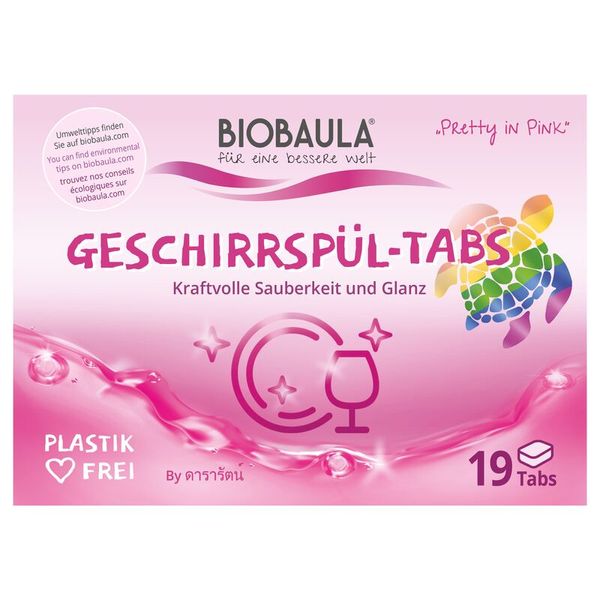 Biobaula Spülmaschinen-Tabs, 19 Stück