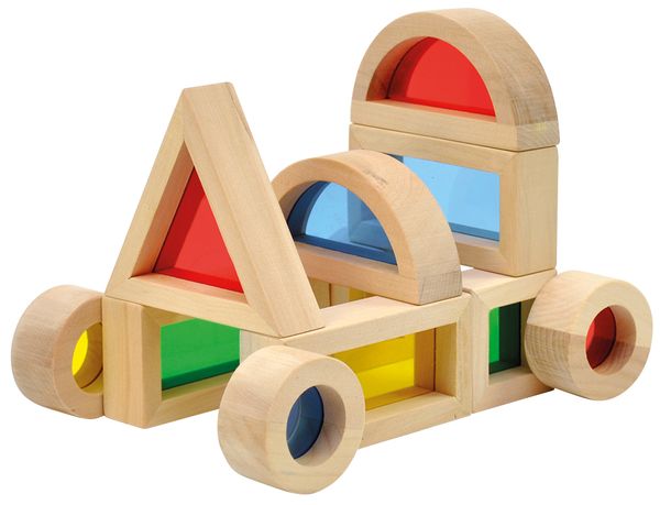 Regenbogen Blocks, 24 Teile ab 3 Jahre Regenbogen Blocks, 24 Teile ab 3 Jahre