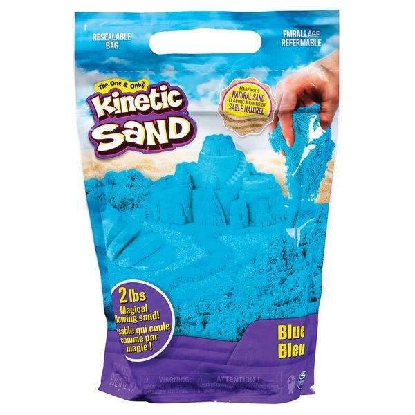 Kinetischer Sand, 0,9 kg Beutel, Farbe wählbar