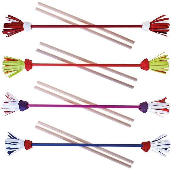 Pogo-Stick, Tassel-Stab, bunte Quaste, Party-Spielzeug, Schwungstab