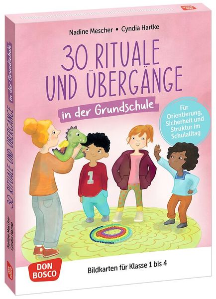 Buchumschlag, Kinderbuch, Rituale und Übergänge, Grundschule, Bildkarten