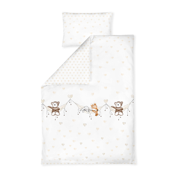 JULIUS ZÖLLNER Bettwäsche Schlummerbande, 100x135 cm JULIUS ZÖLLNER Bettwäsche Schlummerbande, 100x135 cm