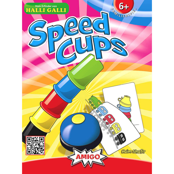 Speed cups, Stapelspiel, Karten, Spiel, Bunt, Holz-/Kunststoffspielzeug
