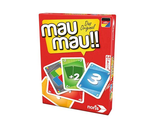 Kartenspiel, Brettspiel, ähnlich UNO, mehrfarbige Karten, Grafische Karten