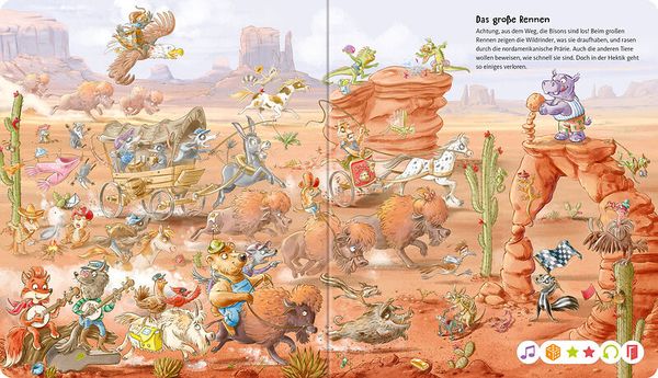 RAVENSBURGER tiptoi® - Die Große Wimmelreise der Tiere, ab 4 Jahre