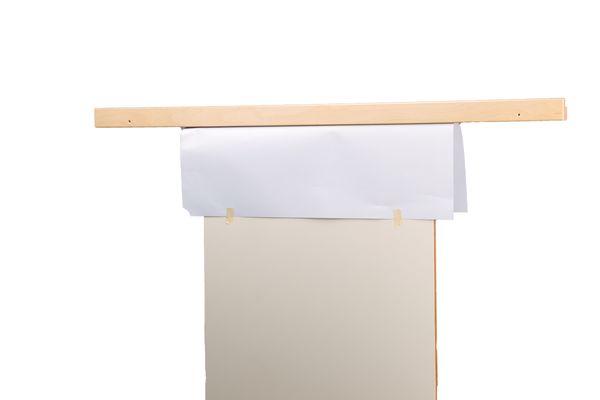 Paperscroll, Drafting board, White paper, Art easel, Vertical panel