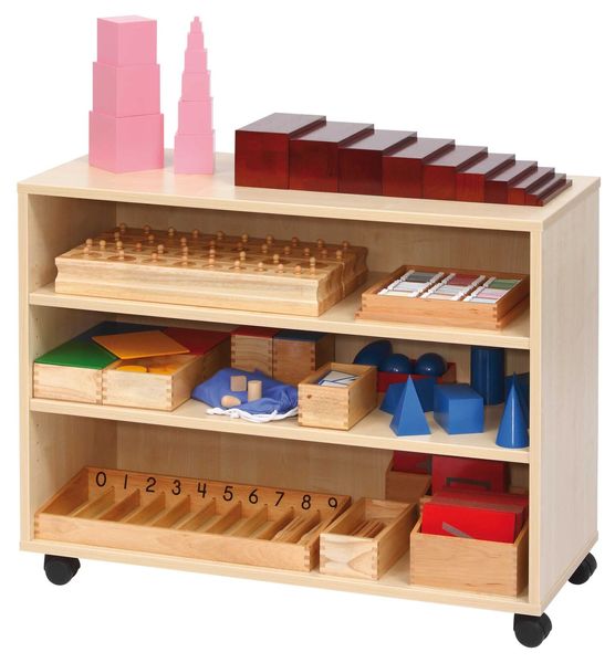 holzregal, montessori materialien, bildungsspielzeug, große aufbewahrungsschale, räumliches spielzeug