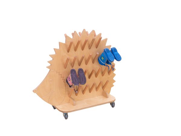 Stiefeligel für 25 Paar Schuhe, rollbar