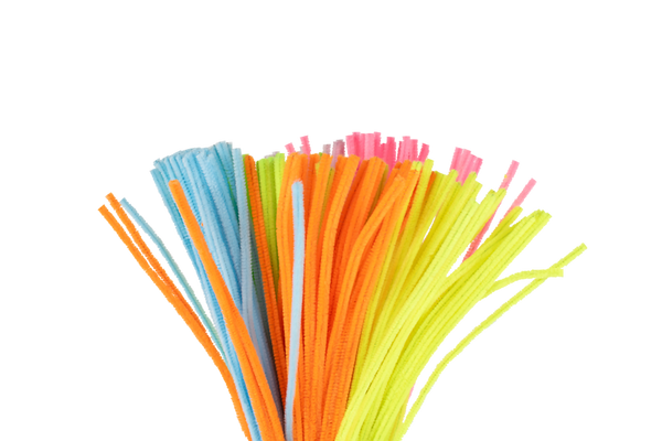 pipe-cleaners, chenille-sticks, colored-tubes, craft-sticks, multicolor