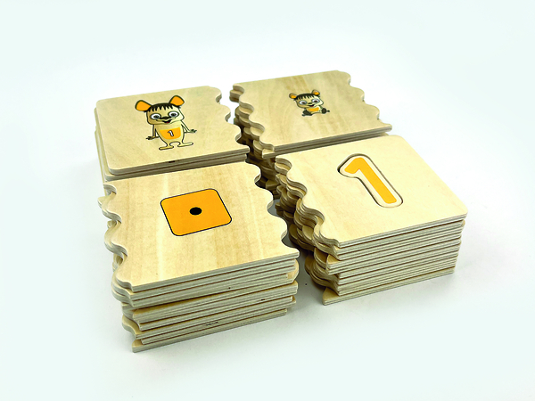 Mormels "Numbers" - Das Legepuzzle mit Zahlen