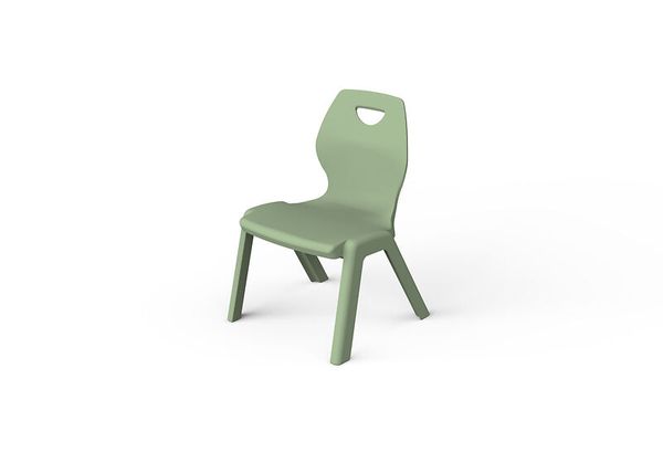 Kunststoff-Stapelstuhl, Sitzhöhe wählbar