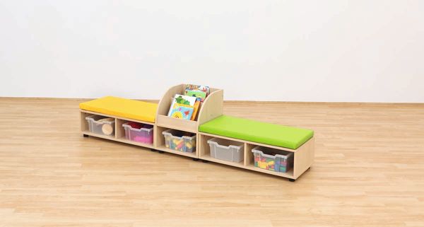 BETZOLD Maddox Sitzbank mit Bücherbox, lang